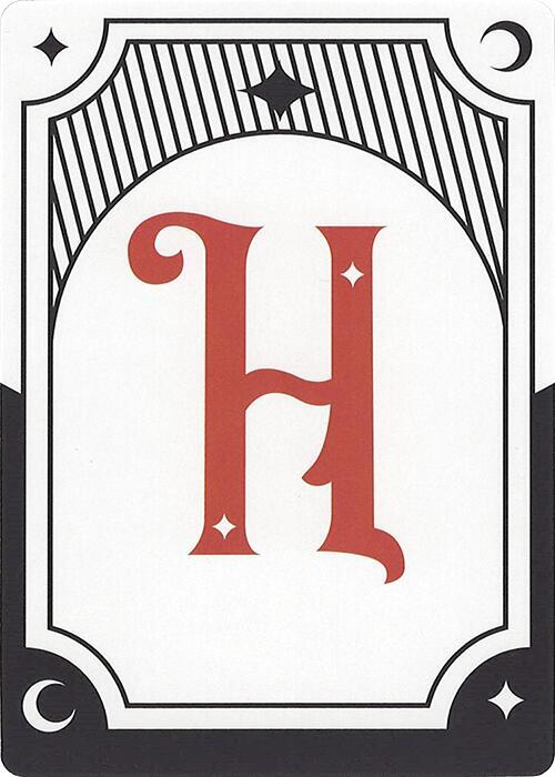 Letter Card - H, Secret Lair Countdown Kit #664112