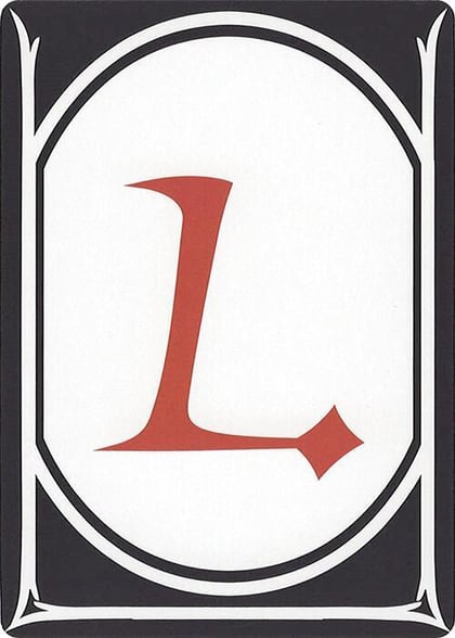 Letter Card - L, Secret Lair Countdown Kit #664116