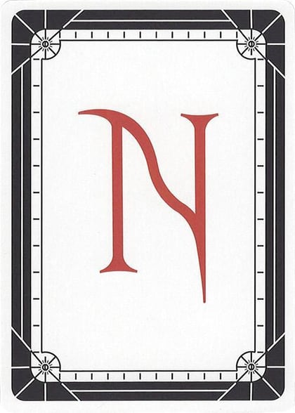 Letter Card - N, Secret Lair Countdown Kit #664118