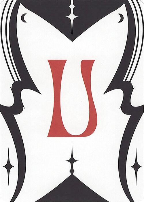 Letter Card - U, Secret Lair Countdown Kit #664125
