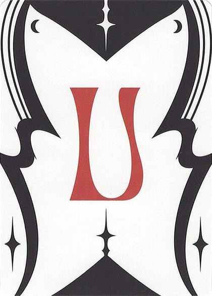 Letter Card - U, Secret Lair Countdown Kit #664125