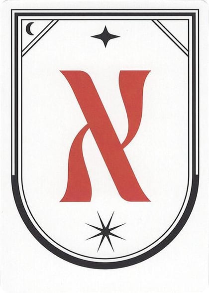 Letter Card - X, Secret Lair Countdown Kit #664128