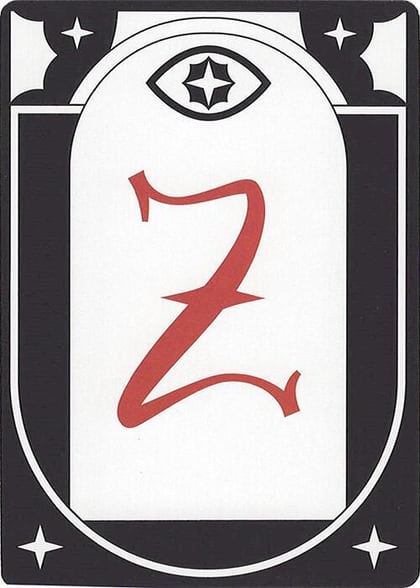 Letter Card - Z, Secret Lair Countdown Kit #664130