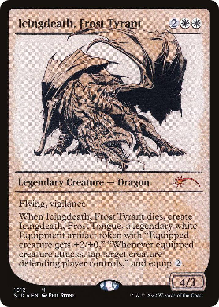 Icingdeath, Frost Tyrant (Showcase), Secret Lair Drop Series 1012
