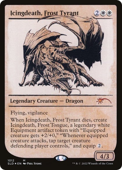 Icingdeath, Frost Tyrant (Showcase), Secret Lair Drop Series 1012