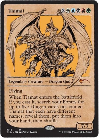 Tiamat (Showcase), Secret Lair Drop Series 1017