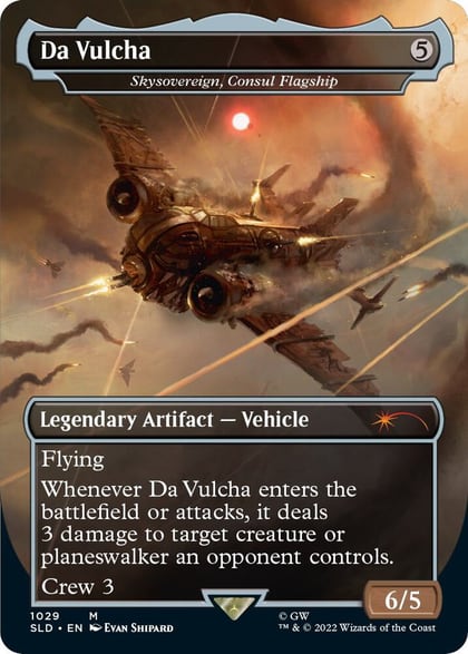 Da Vulcha - Skysovereign, Consul Flagship (Borderless), Secret Lair Drop Series 1029