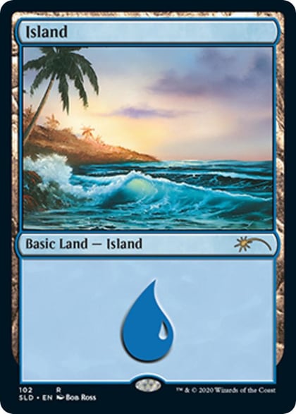 Island (102) (Bob Ross), Secret Lair Drop Series 102