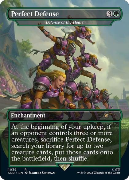 Perfect Defense - Defense of the Heart (Borderless), Secret Lair Drop Series 1039