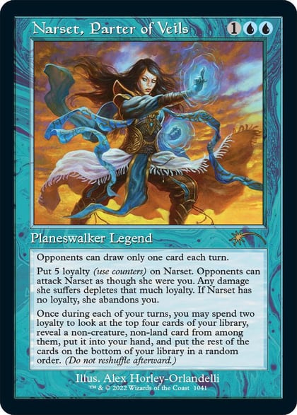 Narset, Parter of Veils (Retro Frame), Secret Lair Drop Series 1041
