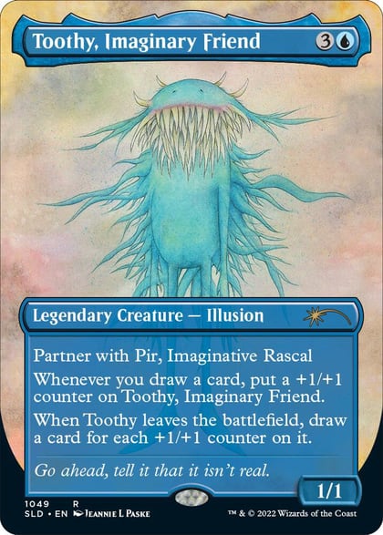 Toothy, Imaginary Friend (Borderless), Secret Lair Drop Series 1049