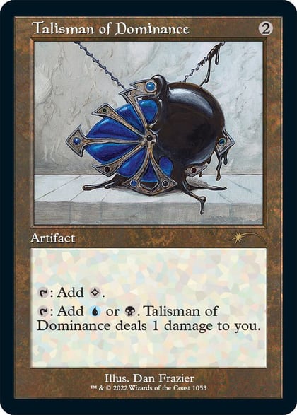 Talisman of Dominance (Retro Frame), Secret Lair Drop Series 1053