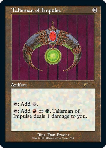 Talisman of Impulse (Retro Frame), Secret Lair Drop Series 1055