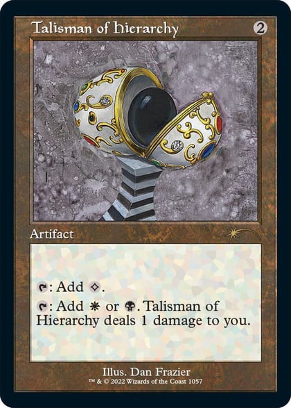 Talisman of Hierarchy (Retro Frame), Secret Lair Drop Series 1057