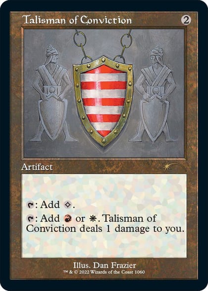 Talisman of Conviction (Retro Frame), Secret Lair Drop Series 1060