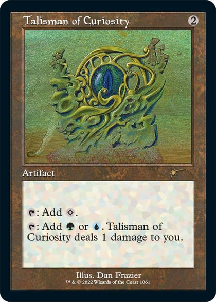 Talisman of Curiosity (Retro Frame), Secret Lair Drop Series 1061