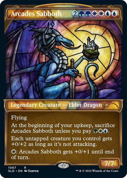 Arcades Sabboth (Stained Glass) (Textured Foil), Secret Lair Drop Series 1067