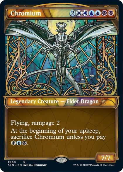Chromium (Stained Glass) (Textured Foil), Secret Lair Drop Series 1068