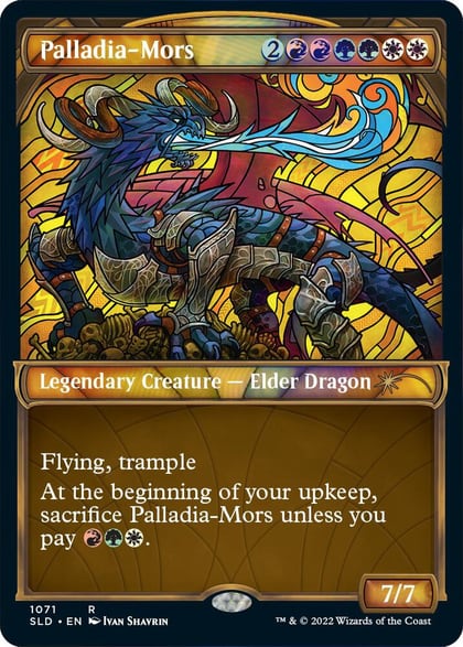 Palladia-Mors (Stained Glass) (Textured Foil), Secret Lair Drop Series 1071