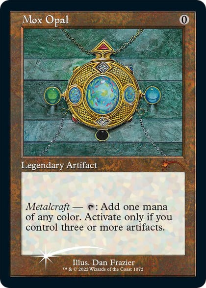 Mox Opal (Retro Frame) (Foil Etched), Secret Lair Drop Series 1072