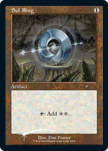Sol Ring (Retro Frame) (Foil Etched), Secret Lair Drop Series 1074