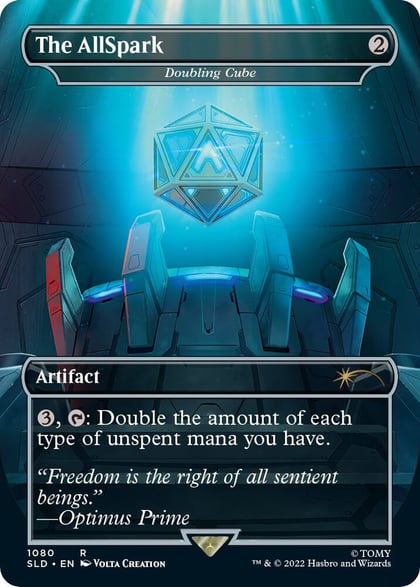 The AllSpark - Doubling Cube, Secret Lair Drop Series 1080