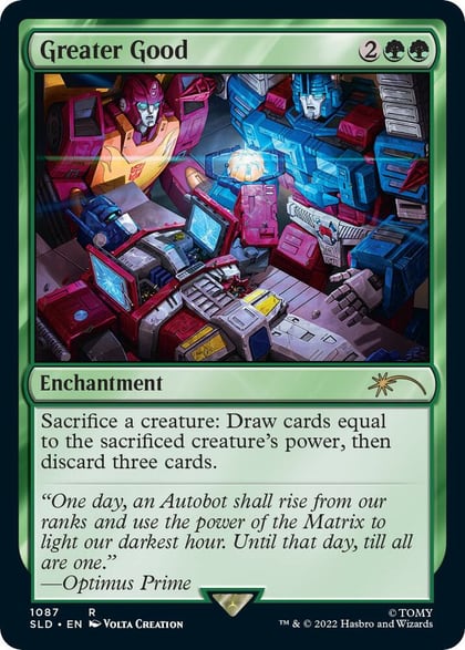 Greater Good, Secret Lair Drop Series 1087