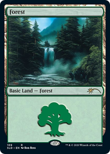 Forest (109) (Bob Ross), Secret Lair Drop Series 109