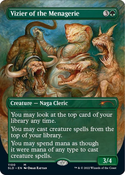 Vizier of the Menagerie (Borderless), Secret Lair Drop Series 1100