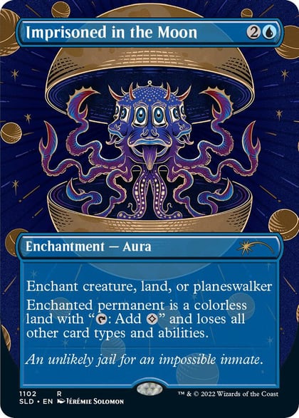 Imprisoned in the Moon (Borderless), Secret Lair Drop Series 1102