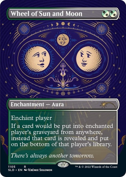 Wheel of Sun and Moon (Borderless), Secret Lair Drop Series 1105