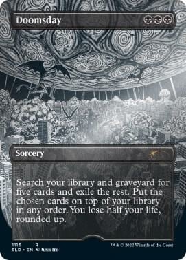 Doomsday (Borderless) (Foil Etched), Secret Lair Drop Series 1115