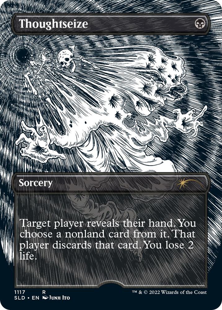 Thoughtseize (Borderless), Secret Lair Drop Series 1117