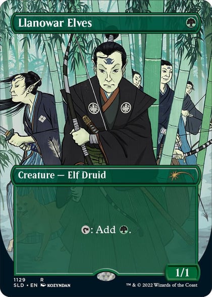 Llanowar Elves (1129), Secret Lair Drop Series 1129