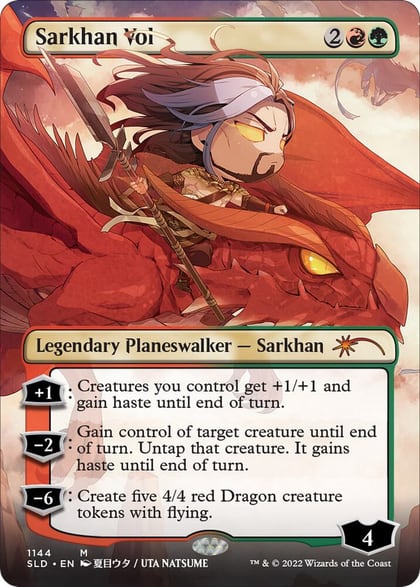 Sarkhan Vol (Borderless), Secret Lair Drop Series 1144