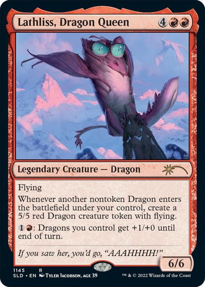 Lathliss, Dragon Queen (1145), Secret Lair Drop Series 1145