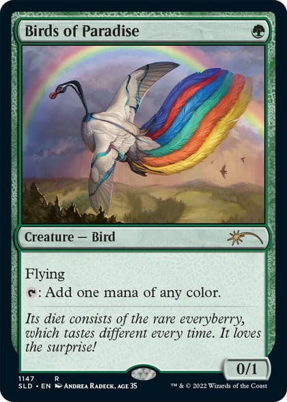 Birds of Paradise (1147), Secret Lair Drop Series 1147