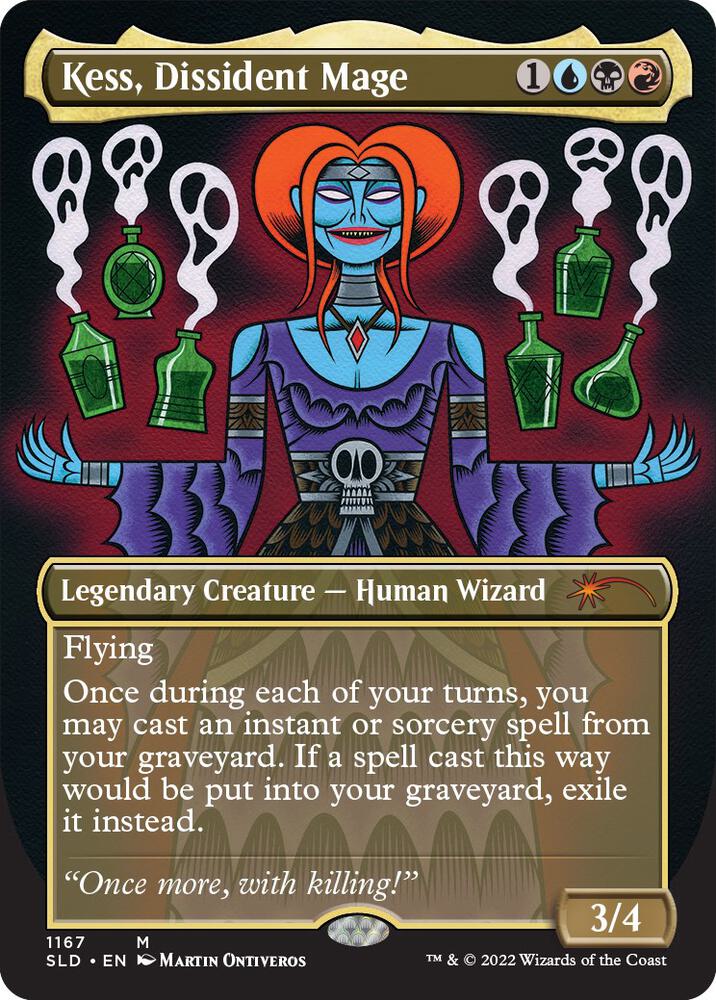 Kess, Dissident Mage, Secret Lair Drop Series 1167