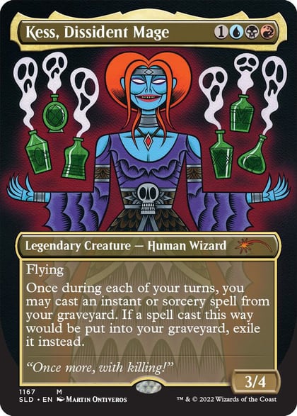 Kess, Dissident Mage, Secret Lair Drop Series 1167