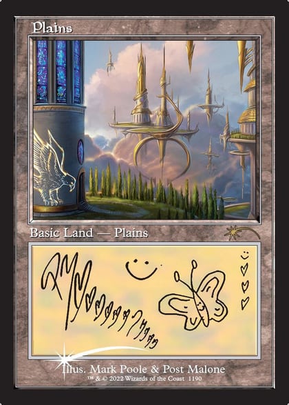 Plains (Post Malone), Secret Lair Drop Series 1190