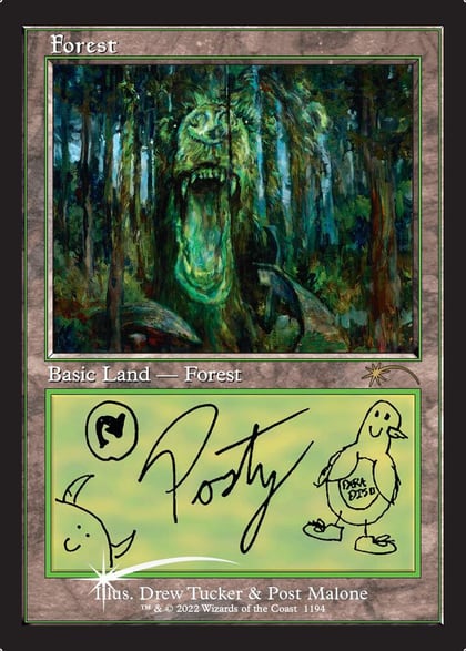 Forest (Post Malone), Secret Lair Drop Series 1194