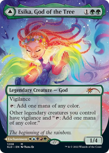 Esika, God of the Tree (Display Commander) - Thick Stock, Secret Lair Drop Series 1208