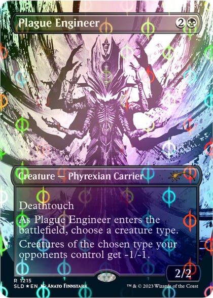 Plague Engineer (Step-and-Compleat Foil), Secret Lair Drop Series 1215