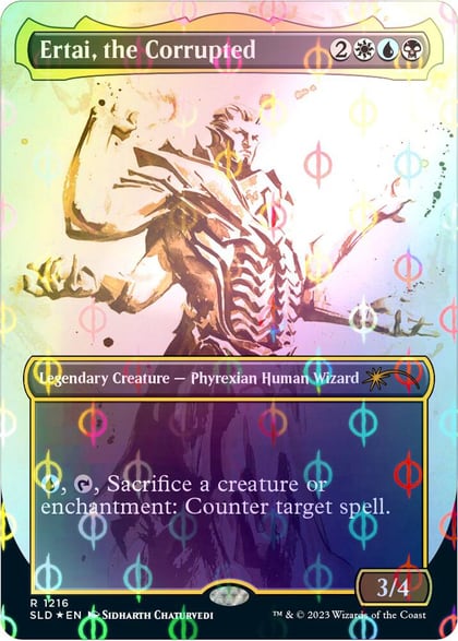 Ertai, the Corrupted (Step-and-Compleat Foil), Secret Lair Drop Series 1216