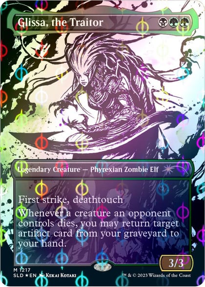Glissa, the Traitor (Step-and-Compleat Foil), Secret Lair Drop Series 1217