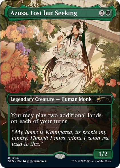 Azusa, Lost but Seeking, Secret Lair Drop Series 1234