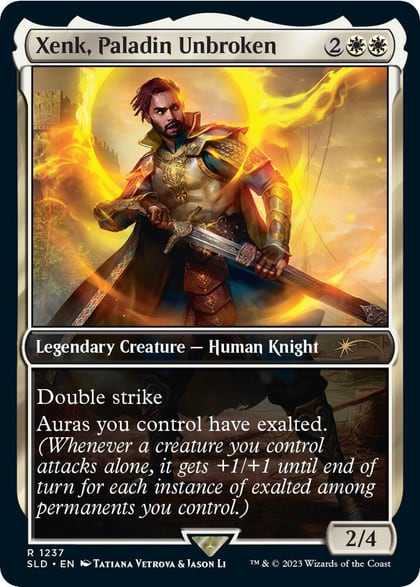 Xenk, Paladin Unbroken, Secret Lair Drop Series 1237