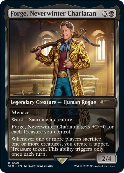 Forge, Neverwinter Charlatan, Secret Lair Drop Series 1239