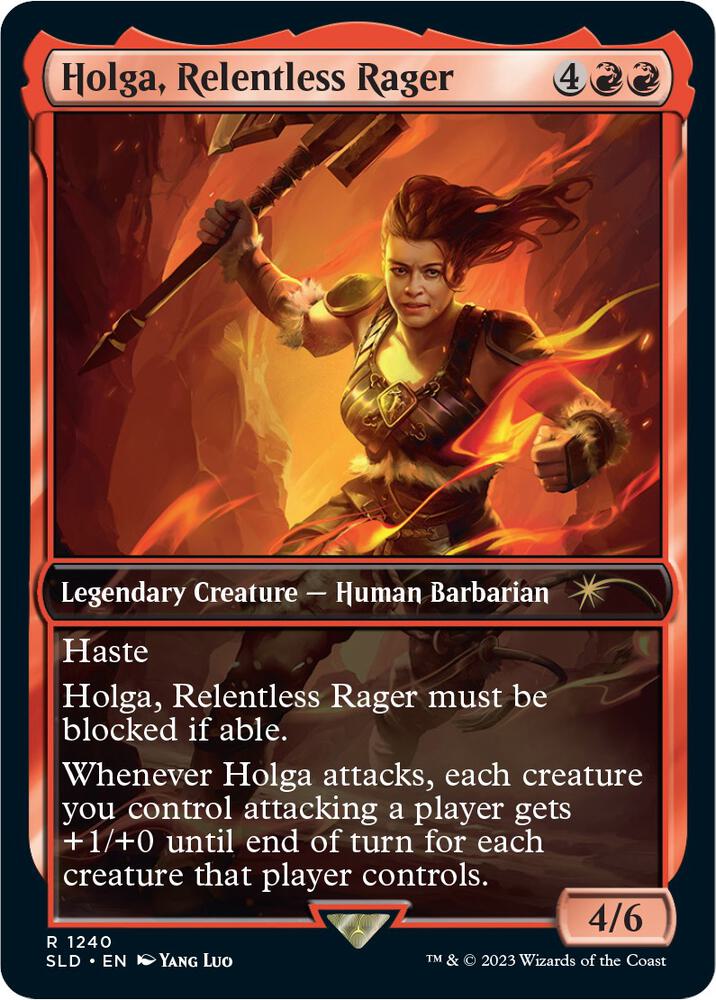 Holga, Relentless Rager, Secret Lair Drop Series 1240