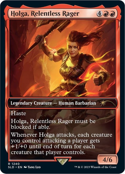 Holga, Relentless Rager, Secret Lair Drop Series 1240